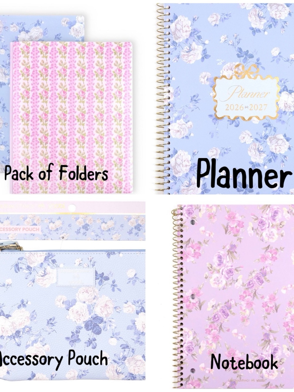 Target x Love Shack Fancy collab - Planner, folders, Notebook, pouches